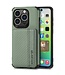 SoFetch Groen RFID Hybride Hoesje voor de iPhone 14 Pro Max