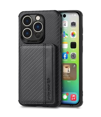 SoFetch Zwart RFID Hybride Hoesje iPhone 14 Pro Max