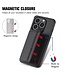 SoFetch Zwart RFID Hybride Hoesje voor de iPhone 14 Pro Max