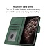 SoFetch Zwartish Groen Ruiten Bookcase Hoesje voor de iPhone 14 Pro Max