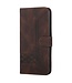 SoFetch Koffiebruin Ruiten Bookcase Hoesje voor de iPhone 14 Pro Max