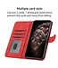 SoFetch Rood Ruiten Bookcase Hoesje voor de iPhone 14 Pro Max