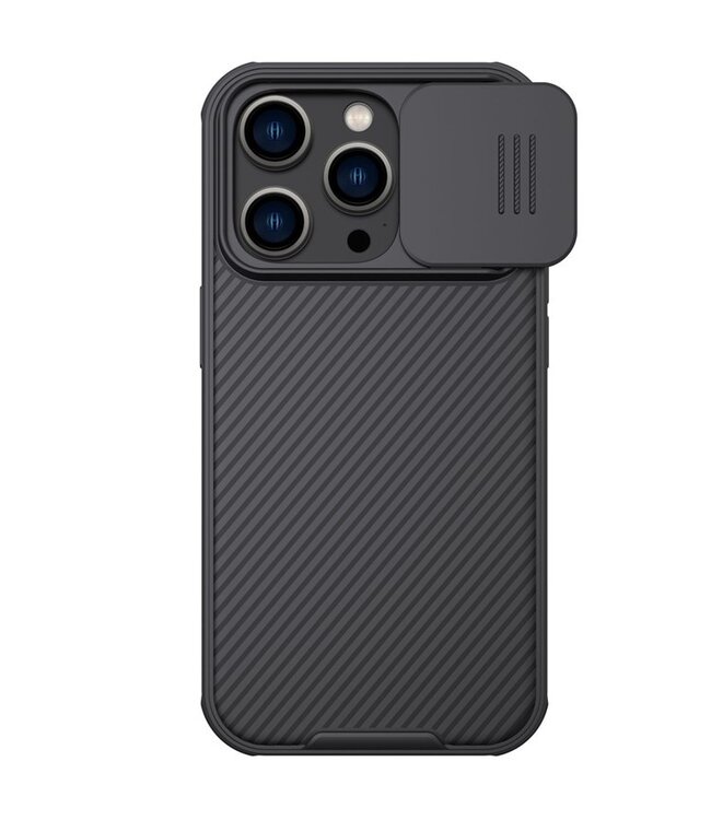 Nillkin Zwart Lensbescherming Hybride Hoesje voor de iPhone 14 Pro Max