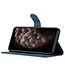 SoFetch Donkerblauw Ruiten Bookcase Hoesje voor de iPhone 14 Pro Max