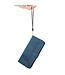 SoFetch Donkerblauw Ruiten Bookcase Hoesje voor de iPhone 14 Pro Max