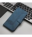 SoFetch Donkerblauw Ruiten Bookcase Hoesje voor de iPhone 14 Pro Max