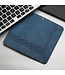 SoFetch Donkerblauw Ruiten Bookcase Hoesje voor de iPhone 14 Pro Max