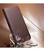 Qialino Bruin Elegant Bookcase Hoesje voor de iPhone 14 Pro Max