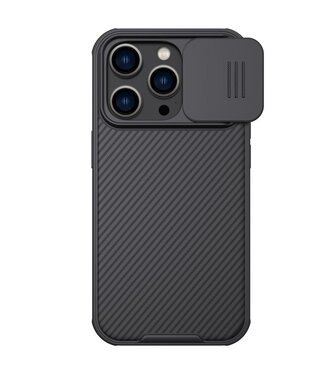 Nillkin Zwart Lensbescherming Hybride Hoesje iPhone 14 Pro Max