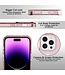 Gw18 Roze Krasbestendig Glitter TPU Hoesje voor de iPhone 14 Pro Max