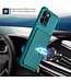 SoFetch Groen Pasjeshouder Houder Hybride Hoesje voor de iPhone 14 Pro Max