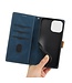 SoFetch Blauw Twee kleuren Bookcase Hoesje voor de iPhone 14 Pro Max