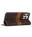 SoFetch Bruin Twee kleuren Bookcase Hoesje voor de iPhone 14 Pro Max