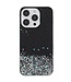 SoFetch Zwart Valbestendig Glitter TPU Hoesje voor de iPhone 14 Pro Max