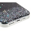 SoFetch Zwart Valbestendig Glitter TPU Hoesje voor de iPhone 14 Pro Max