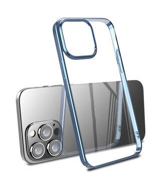 X-Level Blauw Valbestendig Hardcase Hoesje iPhone 14 Pro Max