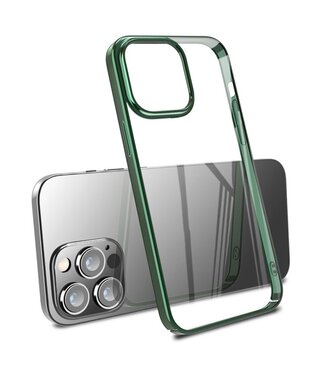 X-Level Midnight Groen Valbestendig Hardcase Hoesje iPhone 14 Pro Max