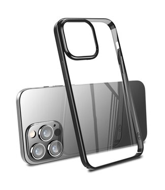 X-Level Zwart Valbestendig Hardcase Hoesje iPhone 14 Pro Max