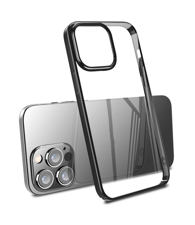 X-Level Zwart Valbestendig Hardcase Hoesje voor de iPhone 14 Pro Max