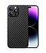 X-Level Zwart Carbon TPU Hoesje voor de iPhone 14 Pro Max
