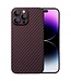 X-Level Rood Carbon TPU Hoesje voor de iPhone 14 Pro Max