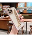 SoFetch Paars Ketting TPU Hoesje met Handriem voor de iPhone 14 Pro Max
