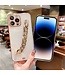 SoFetch Rood Ketting TPU Hoesje met Handriem voor de iPhone 14 Pro Max