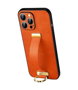 SULADA Oranje Houder Glad Hybride Hoesje iPhone 14 Pro Max