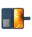 SoFetch Donkerblauw Zonnebloem Bookcase Hoesje voor de iPhone 14 Pro Max