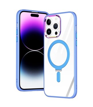 SoFetch Blauw Valbestendig Houder Hybride Hoesje iPhone 14 Pro Max