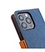 SoFetch Blauw Jeans Bookcase Hoesje voor de iPhone 14 Pro Max