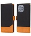 SoFetch Zwart Jeans Bookcase Hoesje voor de iPhone 14 Pro Max