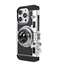 SoFetch Zwart Vintage Camera Hybride Hoesje voor de iPhone 14 Pro Max