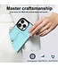 SoFetch Blauw Pasjeshouder Hybride Hoesje voor de iPhone 14 Pro Max