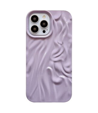 SoFetch Lichtpaars Glanzend TPU Hoesje iPhone 14 Pro Max