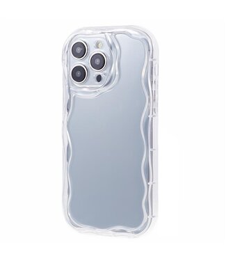 SoFetch Transparant Golvend TPU Hoesje iPhone 14 Pro Max