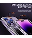 SoFetch Transparant Pasjeshouder Valbestendig Hybride Hoesje voor de iPhone 14 Pro Max