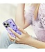 SoFetch Paars Visschubben Hybride Hoesje voor de iPhone 14 Pro Max
