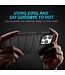 Bibercas Zwart Warmteafvoerend Golvend TPU Hoesje voor de iPhone 14 Pro Max