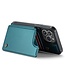 CaseMe Groen RFID Pasjeshouder Hybride Hoesje voor de iPhone 14 Pro Max