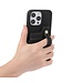 Abeel Zwart RFID Houder Hybride Hoesje voor de iPhone 14 Pro Max