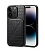 SoFetch Zwart Houder Krokodillen Hybride Hoesje voor de iPhone 14 Pro Max
