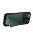 SoFetch Groen Houder Krokodillen Hybride Hoesje voor de iPhone 14 Pro Max