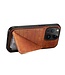 SoFetch Bruin Houder Krokodillen Hybride Hoesje voor de iPhone 14 Pro Max