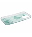 SoFetch Groen Vlinders Glitter Hybride Hoesje voor de iPhone 14 Pro Max