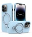 SoFetch Hemelsblauw Magsafe Mat Hybride Hoesje voor de iPhone 14 Pro Max