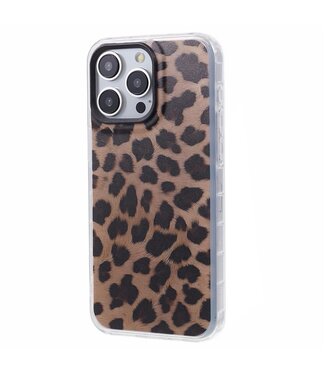 SoFetch Luipaard Hybride Hoesje iPhone 14 Pro Max
