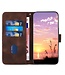 SoFetch Koffiebruin Ruiten Bookcase Hoesje voor de iPhone 14 Pro Max