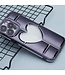SoFetch Zwart Heart TPU Hoesje voor de iPhone 14 Pro Max
