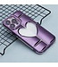 SoFetch Dark Paars Heart TPU Hoesje voor de iPhone 14 Pro Max